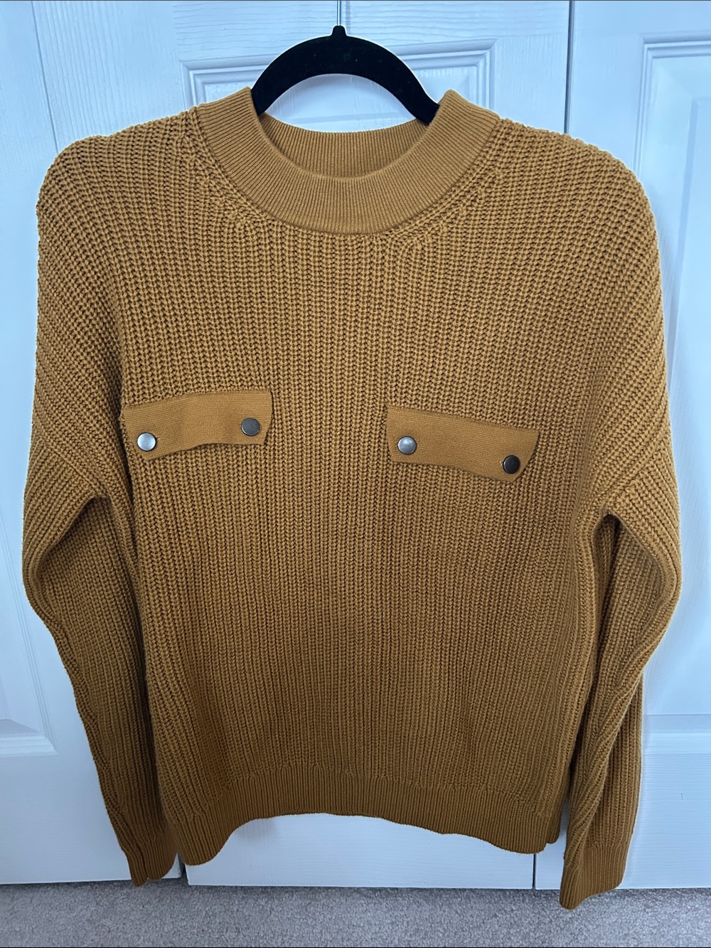 Sezane Sweater in Camel Brown size Small